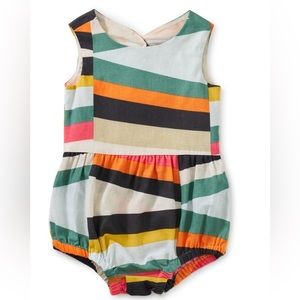 NWT Tea Collection Peekaboo Back Baby Romper
